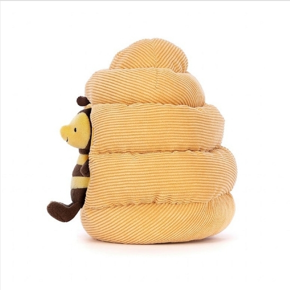 Jellycat Honeyhome Bee 7x7" 🐝 Soft & Plush NWT - Picture 6 of 6